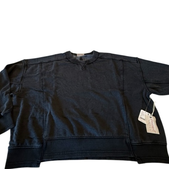 FP Movement x Hatch Intercept Maternity Pullover in Faded Black NEW Size Medium - Picture 9 of 15
